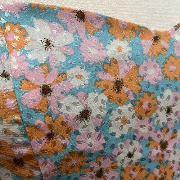 New! Altar'd State Crop Top Floral Tie-Back Size Medium NWT - Picture 2 of 14